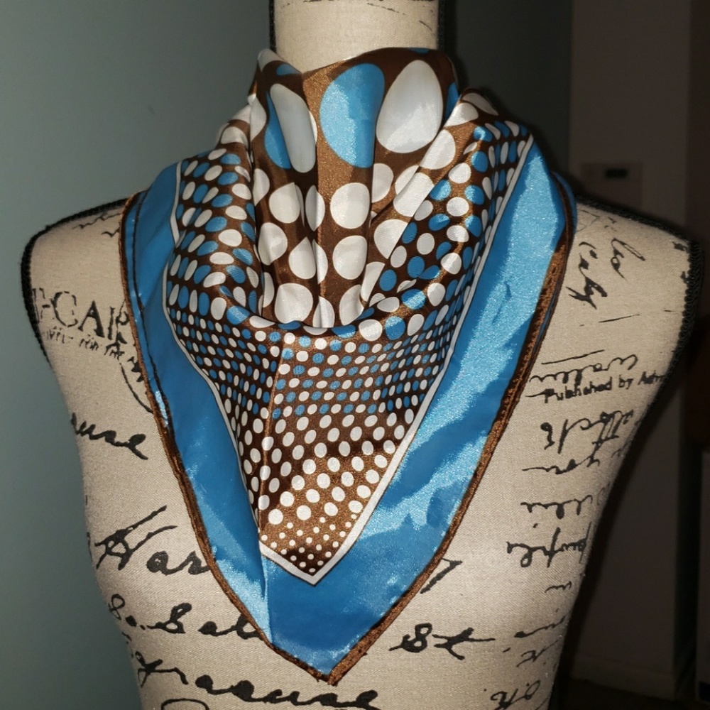 Vintage Jason Maxwell Scarf Circa 1970's - Picture 1 of 12